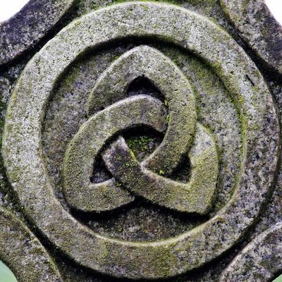 Triquetra, also known as Trinity Knot